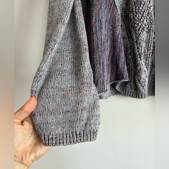 Anthropologie Moth Open Knit Back Zipper Sweater - Picture 8 of 8